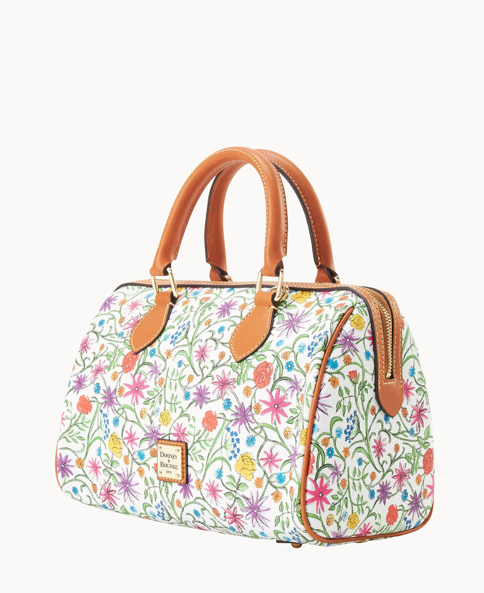 Wildflowers Barrel Satchel