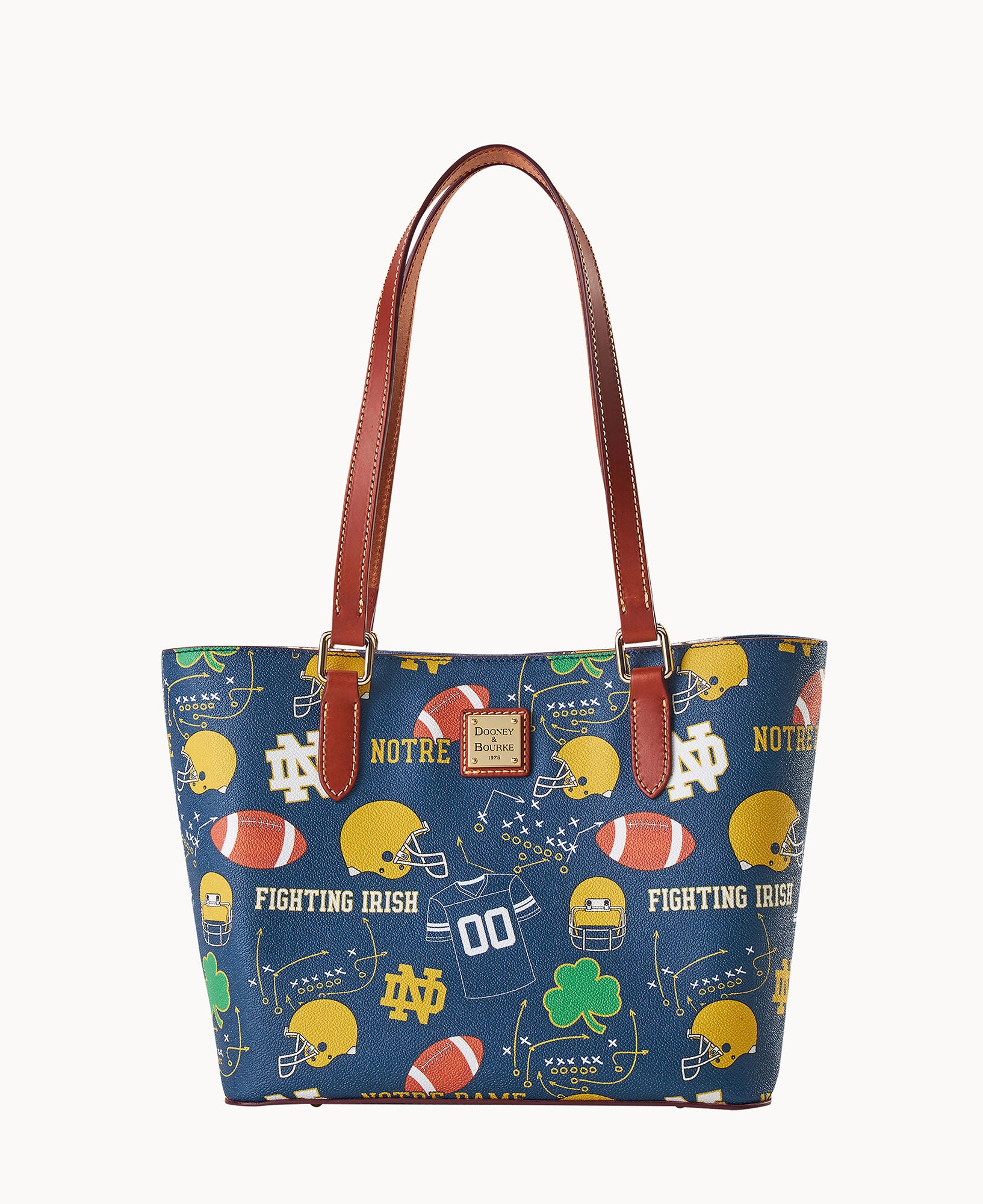 Collegiate University of Notre Dame Small Jessie Tote 1 Collegiate University of Notre Dame Small Jessie Tote