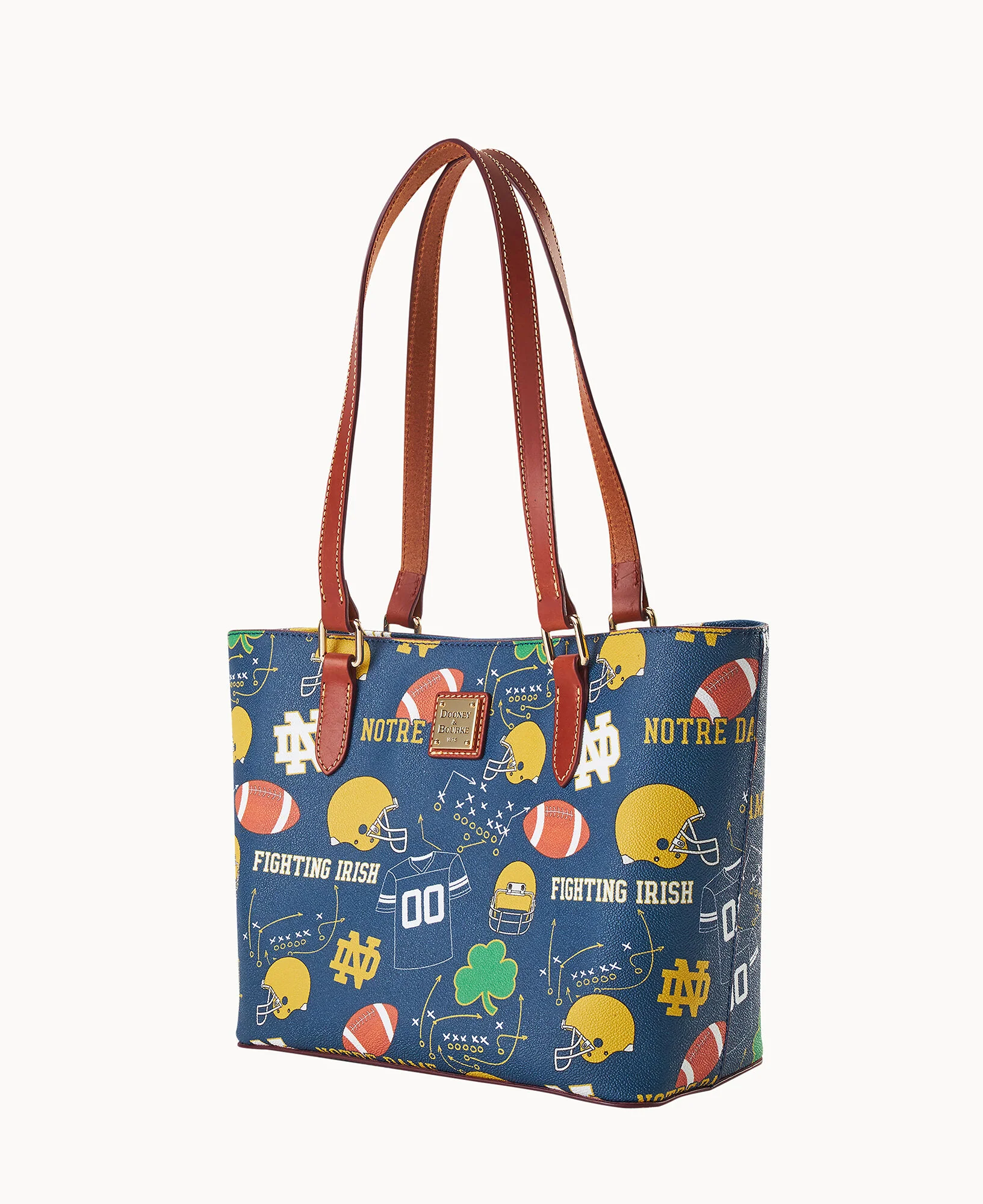 Collegiate University of Notre Dame Small Jessie Tote 2 Collegiate University of Notre Dame Small Jessie Tote