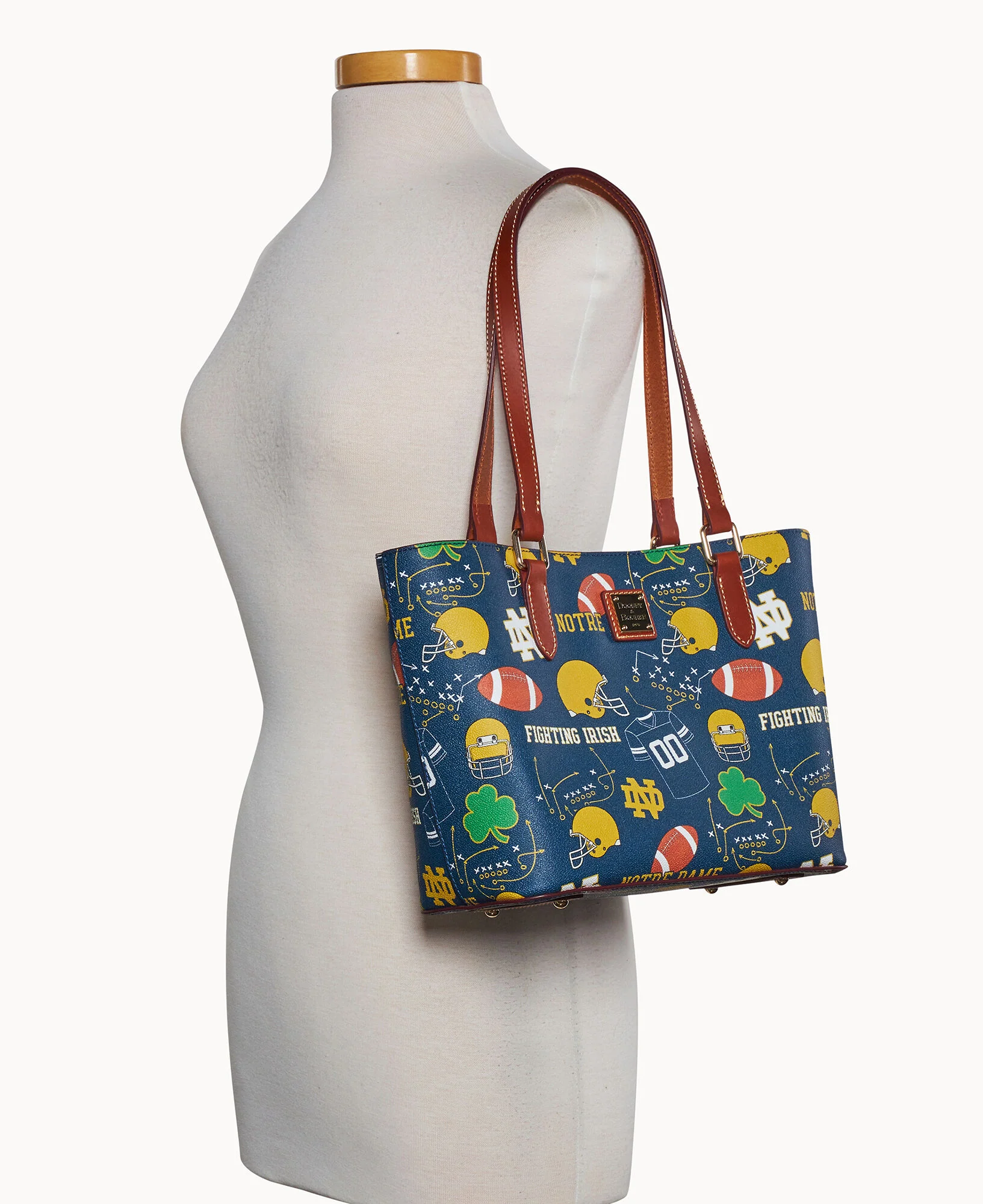 Collegiate University of Notre Dame Small Jessie Tote 5 Collegiate University of Notre Dame Small Jessie Tote