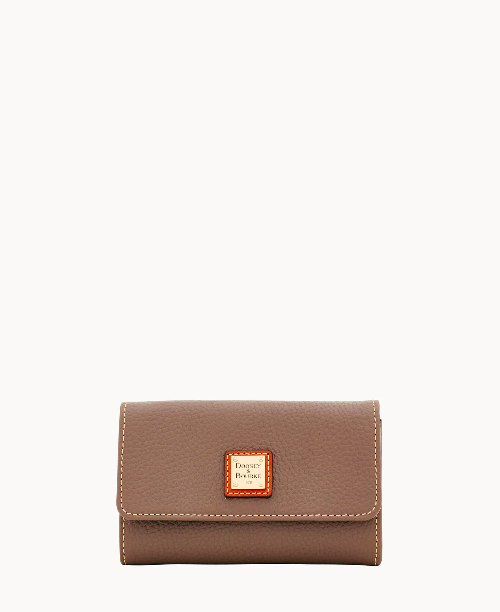 Pebble Grain Flap Wallet